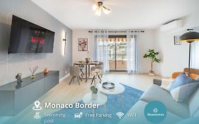 5Mn Monaco - Vue Mer - Parking - Piscine - Bb