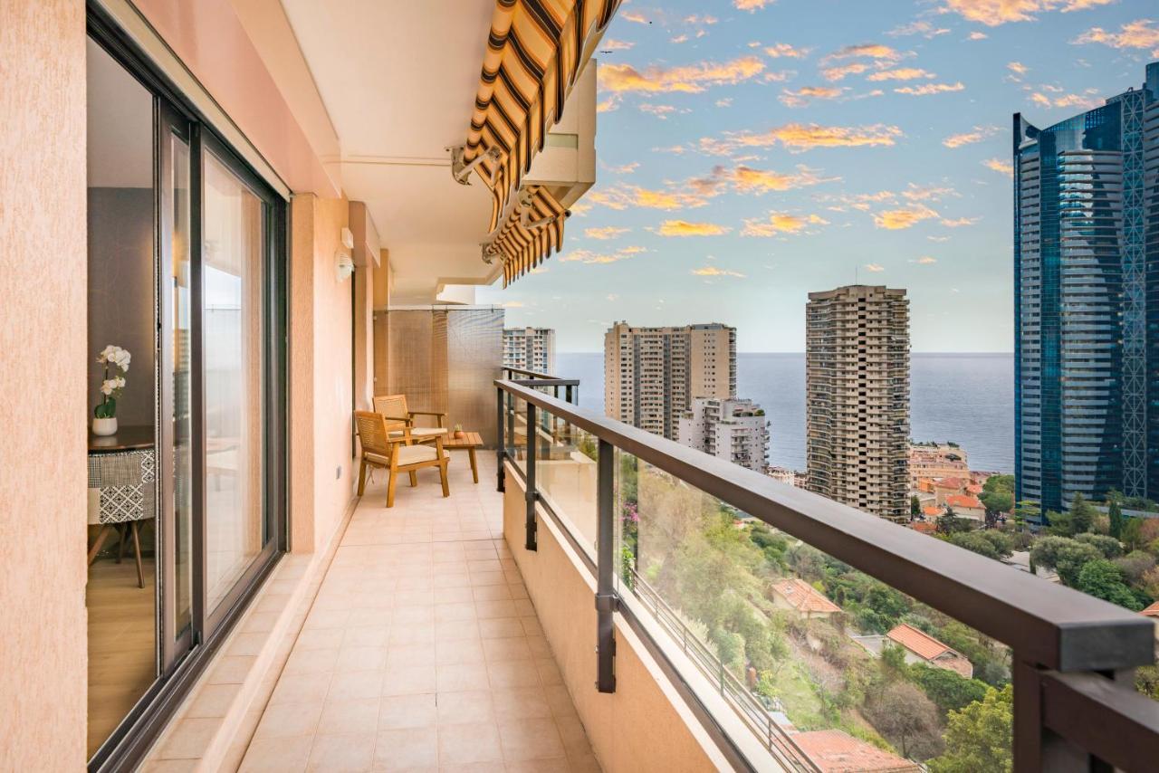 5Mn Monaco - Vue Mer - Parking - Piscine - Bb Beausoleil Extérieur photo